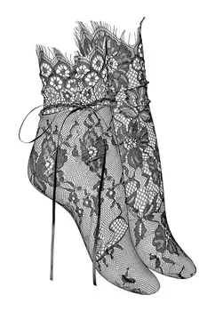 Носки LES COQUETTERIES Maison Close, черный