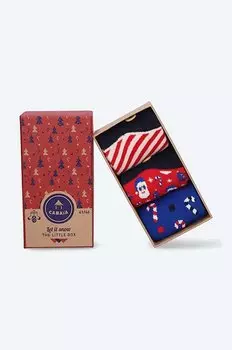 Носки Let It Snow комплект из 3 пар Cabaia, мультиколор