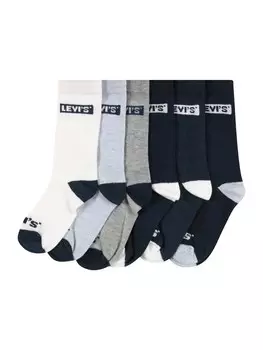 Носки LEVI'S , цвет Navy/Opal/mottled grey/White