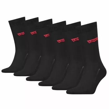 Носки Levis 6 шт, черный