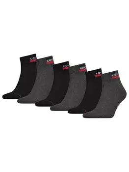Носки Levis 6er Pack, цвет schwarz/grau