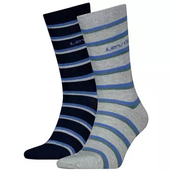 Носки Levis Bird Eye 2 units, разноцветный