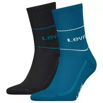 Носки Levis Logo Sport 2 шт, разноцветный
