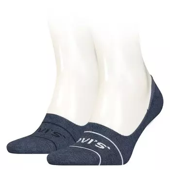 Носки Levis Low Rise Sport No Show 2 шт, синий