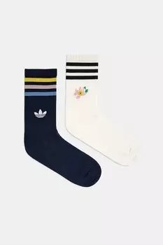 Носки Liberty 2 пары Adidas Originals, белый