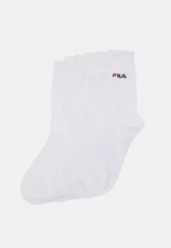Носки LIFESTYLE PLAIN SOCKS UNISEX 6 PACK Fila, цвет white