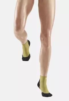 Носки LIGHT MERINO HIKING COMPRESSION SOCKS LOW CUT WOMEN MADE IN GERMANY CEP, оливковый