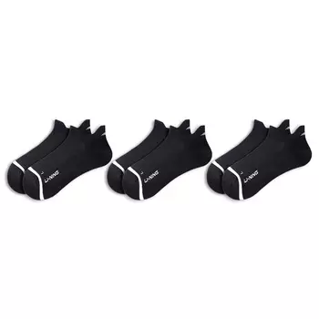 Носки LiNing унисекс, 3 пары, черные
