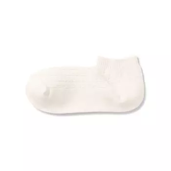 Носки-лодочки Muji с прямоугольным узором, светло-зеленый