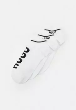 Носки Logo 3 Pack HUGO, белые