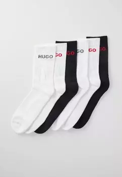 Носки LOGO 6 PACK HUGO, белый