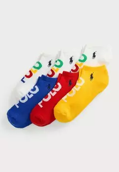 Носки LOGO ANKLE SOCK 6 PACK Polo Ralph Lauren, белый