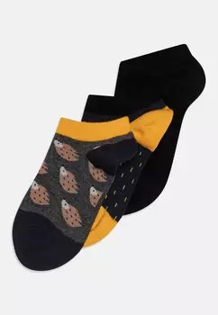 Носки Low Ankle Hedgehog Unisex 3 Pack DIM, бежевый