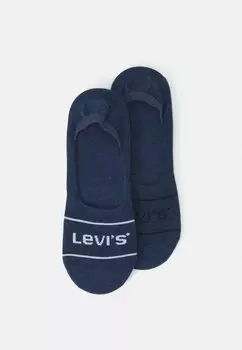 Носки LOW RISE SPORT 2 PACK Levi's, темно-синий