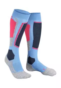 Носки лыжные SK 2 Средние, влагорегулирующие, женские FALKE, цвет Blue Note