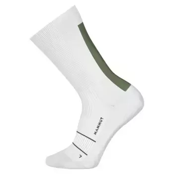 Носки Mammut Mountain Running Lightweight Merino crew, белый