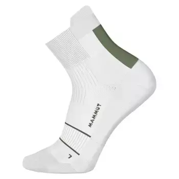 Носки Mammut Mountain Running Lightweight Merino Quarter, белый