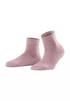 Носки, манжеты в рубчик, однотонные, женские FALKE, цвет 8490 Rosewood