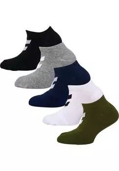 Носки MATCH ME 5-PACK Hummel, цвет dark olive