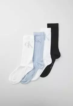 Носки MEN SOCK SHADOW LOGO 4 PACK Calvin Klein Underwear, светло-голубой
