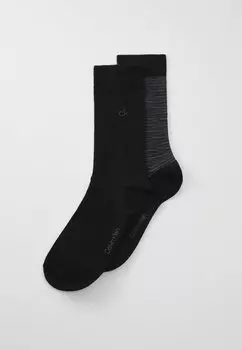 Носки MEN SPACE 2 PACK Calvin Klein Underwear, черный