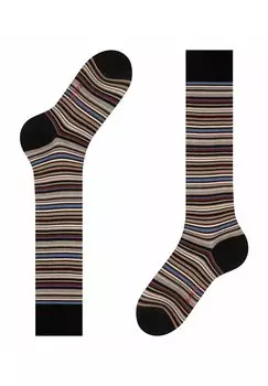 Носки MICROBLOCK BUSINESS & CASUAL FALKE, серо-белый
