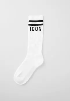 Носки MID CREW DSQUARED2 ICON, белый
