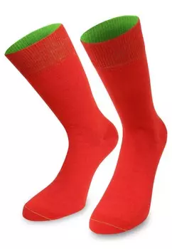 Носки MID CUT SOCKS BI-COLOR Normani, красный