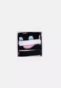 Носки MILK CARTON GIFT UNISEX 4 PACK Happy Socks, разноцветный