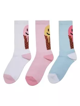 Носки Mister Tee, цвет white/multicolor