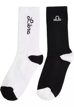 Носки Mister Tee Socks Zodiac, черный/белый