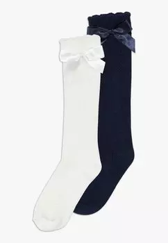 Носки Mit Schleife 2 Pack Ewers, цвет navy/creme