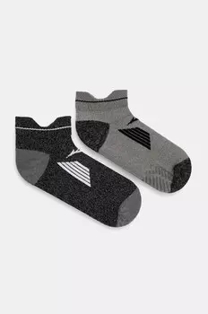 Носки Mizuno Active Training Mid, 2 пары, серый