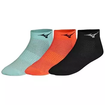 Носки Mizuno Training Half long 3 шт, разноцветный