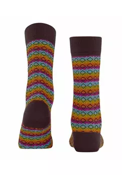 Носки MODERN FAIR ISLE Burlington, Бордо
