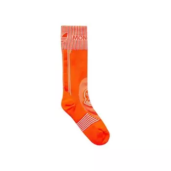 Носки Moncler x adidas с логотипом Ярко-оранжевый