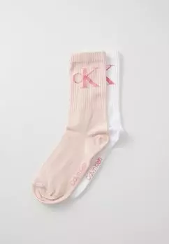 Носки MONOGRAM 2 PACK Calvin Klein Underwear, абрикос