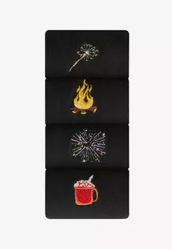 Носки MOTIF 4 PACK STANDARD Next, черный