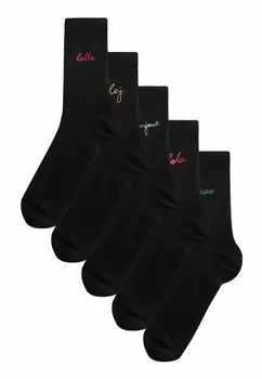 Носки MOTIF 5 PACK STANDARD Next, черный
