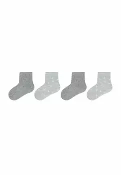 Носки MOTIV 4ER PACK s.Oliver, серый
