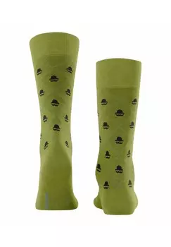 Носки MOUSTACHE Burlington, темно-зеленый