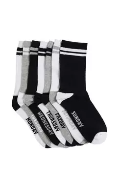 Носки Multipack WE Fashion, черные