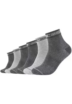 Носки Mustang, серый меланж