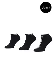 Носки мужские Calvin Klein короткие 3 пары, черный