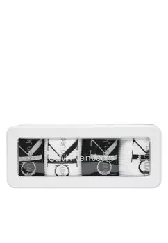 Носки мужские Calvin Klein высокие 4 пары, черный/белый