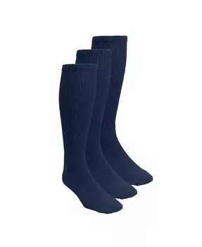 Носки мужские диабетические сверхширокие длиной до икры, 3 пары в упаковке KingSize, черный