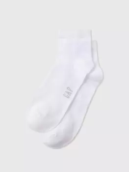 Носки мужские Muji с буквенным логотипом, белый