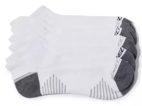 Носки мужские No Show - набор 6 пар Skechers, White/Grey