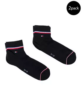 Носки мужские Tommy Hilfiger с полосками 2 пары, черный