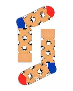 Носки My Cup Of Tea Crew Happy Socks, цвет Orange